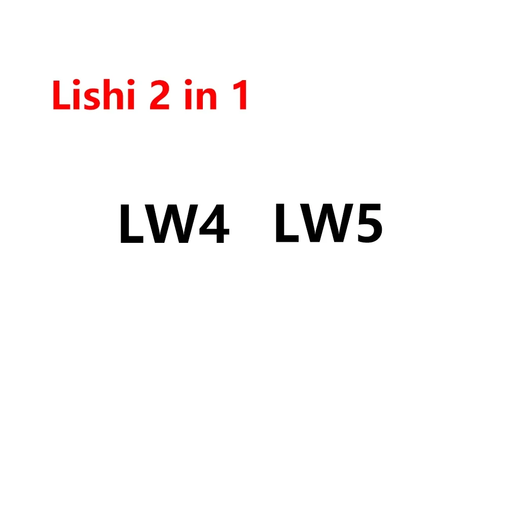 Lishi 2 In 1 LW4 LW5 Lishi Locksmith Tools