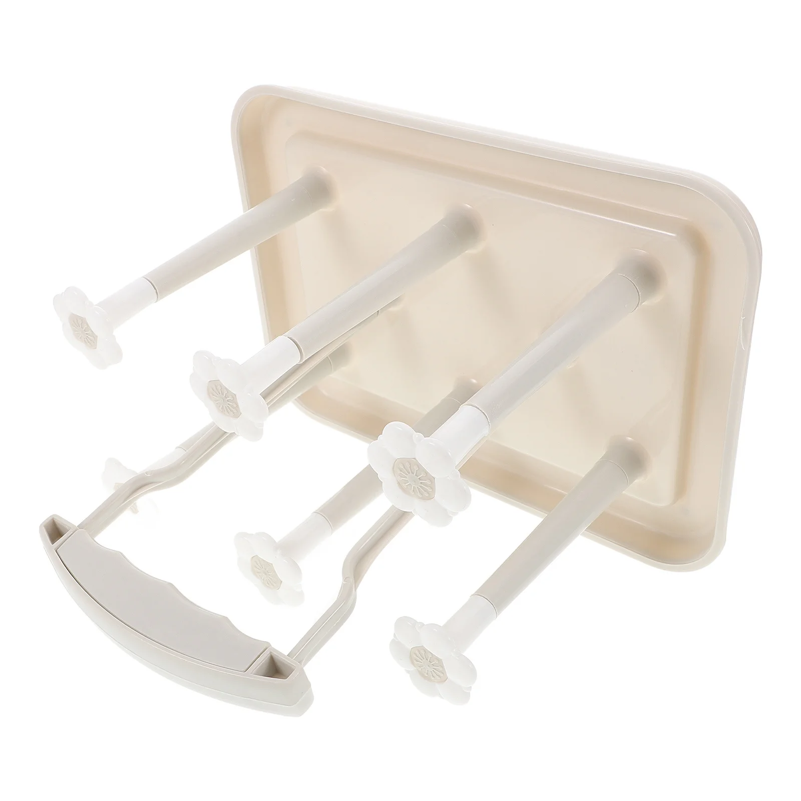 رف تجفيف زجاجات الأطفال، حامل موفر للمساحة لمنظم تصريف الزجاجات على سطح الطاولة، رف مطبخ متعدد الوظائف #4