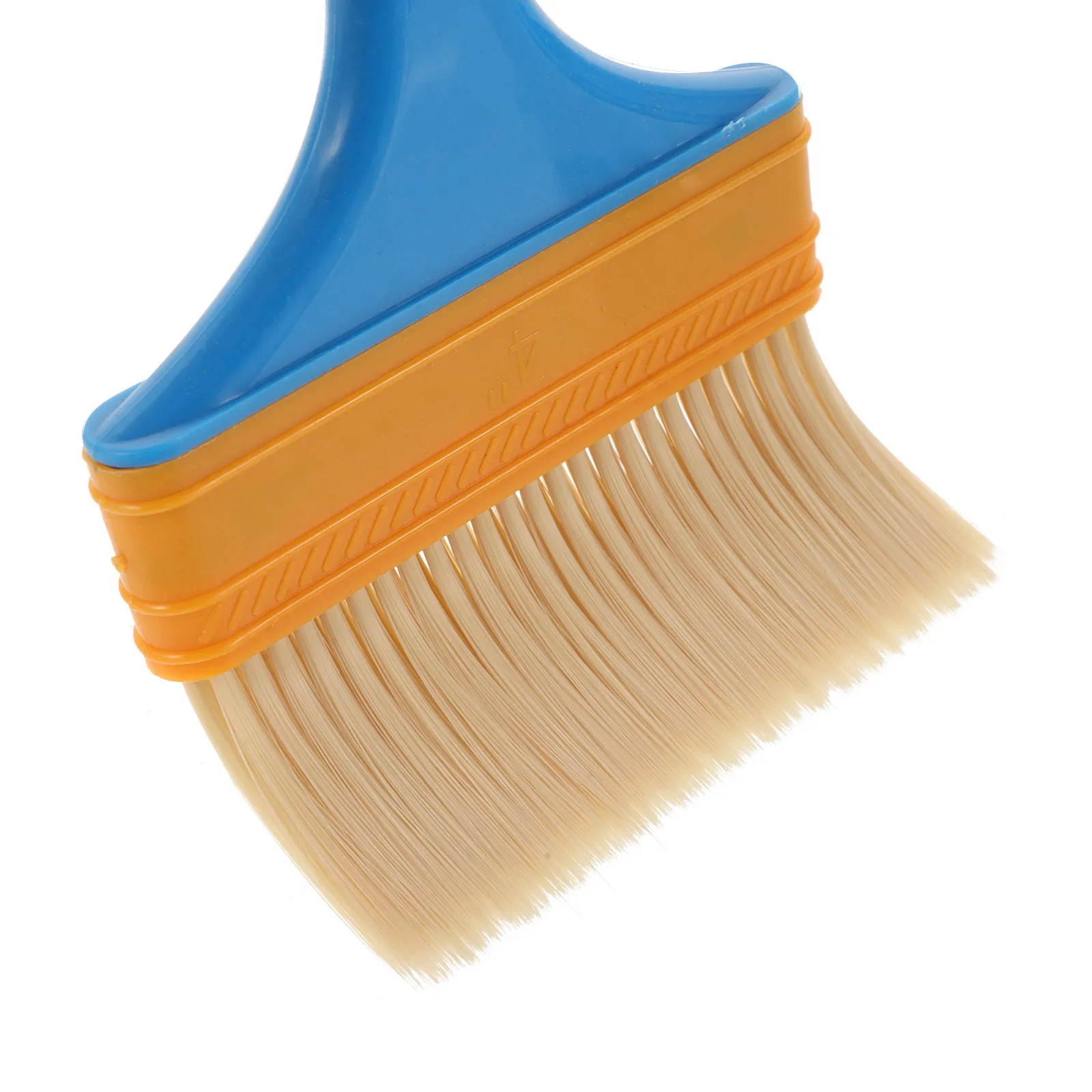 Wax Brush Plastic Handle Fine Bristle Multi-Functional Painting Tool for Furniture Wall and Craft Professional Use