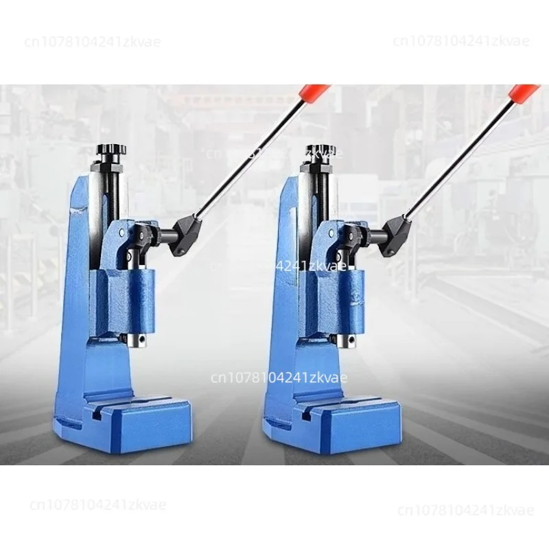 J03-0.4A Manual Punch Press, 0.4Ton Desktop Hand Operated Press Machine for  Crafting, Stamping, Bearing