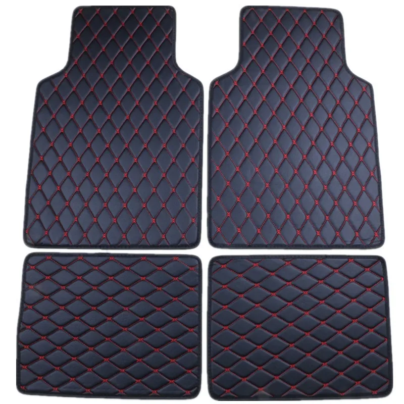 

For Mini All Model ONE R52 COOPER R56 Paceman Clubman Countryman Car Floor Mats Leather Interior Parts Rugs Auto Accessories