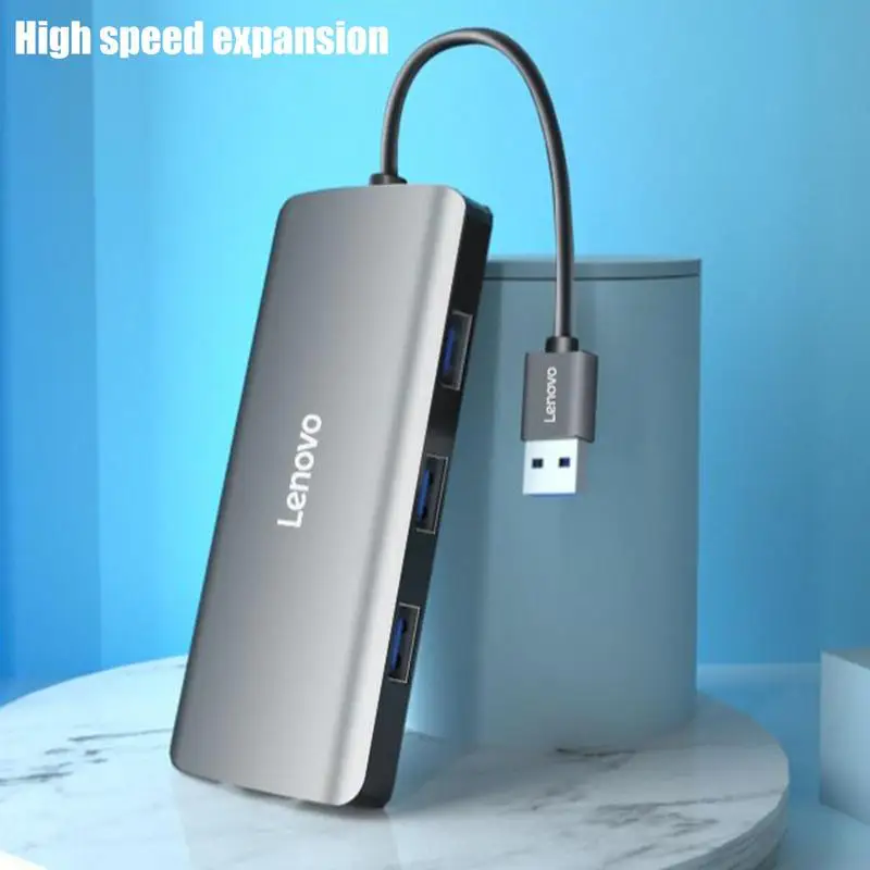 Lenovo USB3.0 Docking Station Durable High Speed USB Hub 3.0 Multiple Port For PC Computer Accessories Docking Station Adapter