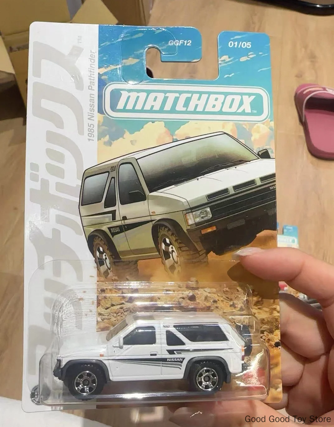 New Genuine Matchbox GGF12Q Diecast Alloy Car Model Set Nissan Skyline Toyota Pickup Off Road Simulation Vehicle Collection Toys