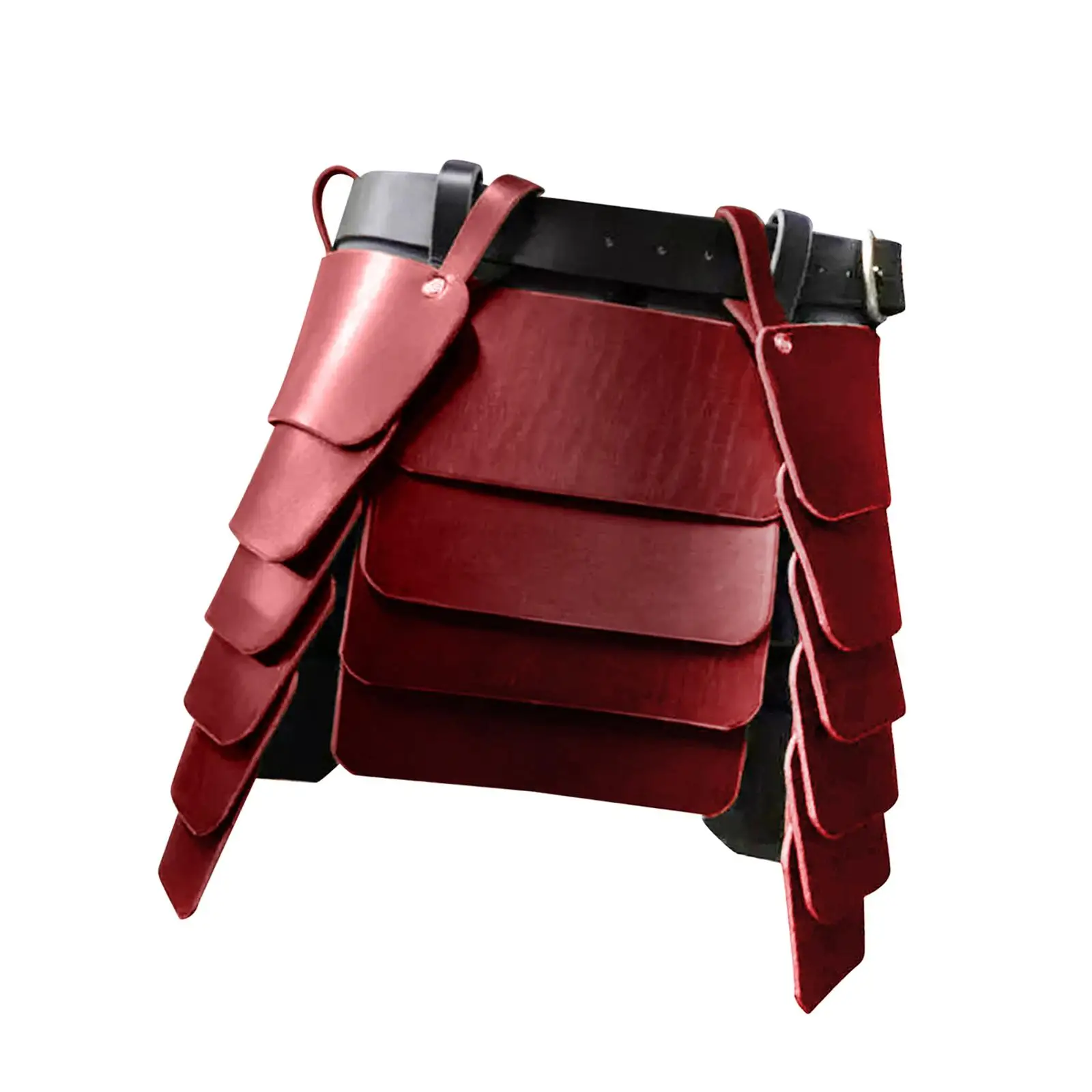 

Поясной доспехи, реквизит для косплея, средневековый римский пояс из искусственной кожи для карнавала, красный