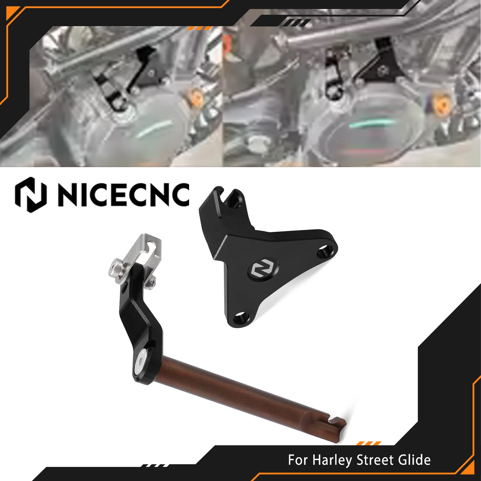 

NICECNC One Finger Clutch Arm For KTM 390 Duke Adventure 250 Duke 2015-2023 250 Adventure 20-23 390 Adventure 20-24 390 RC Duke