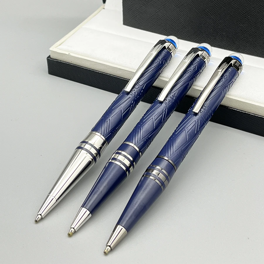 

New Arrive MB Starwalker Spaceblue Metal Fineliner Luxury Rollerball Pens Fountain Pen Gift