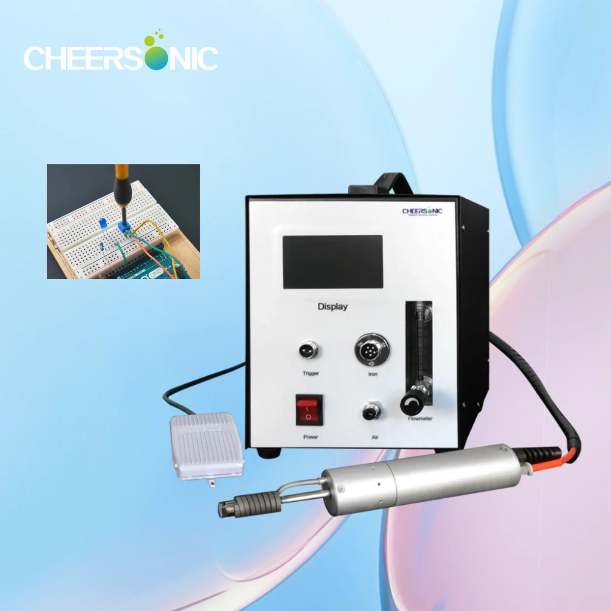 ultrasonic soldering iron station Cheersonic ultrasonic soldering iron Wireless Soldering Iron