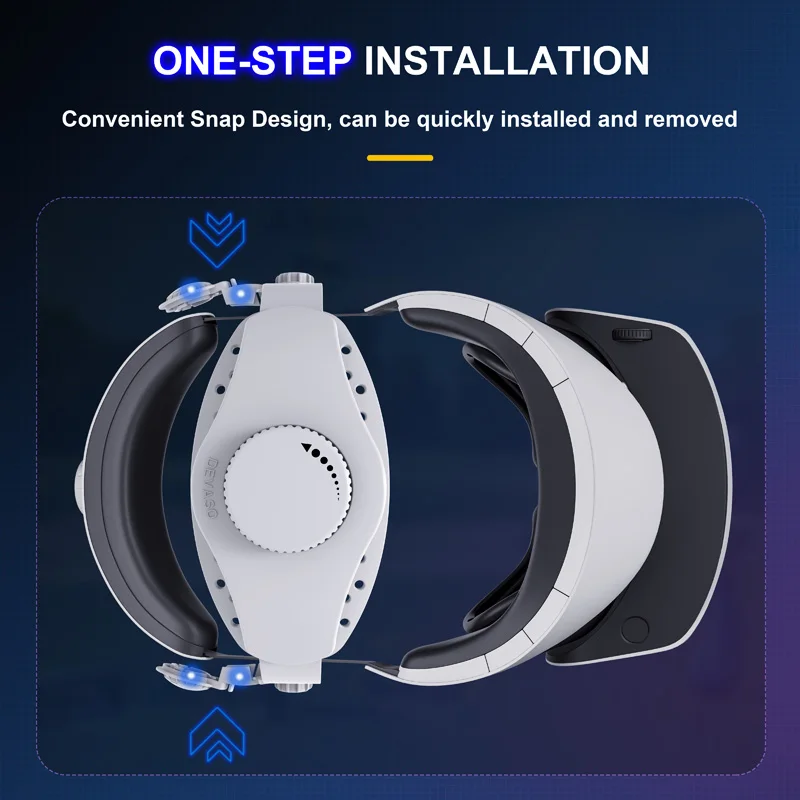 Adjustable Head Strap For PS VR2 Headset VR Glasses Bracket Enhanced Support Balance Comfort Headband Game Accessories view 3