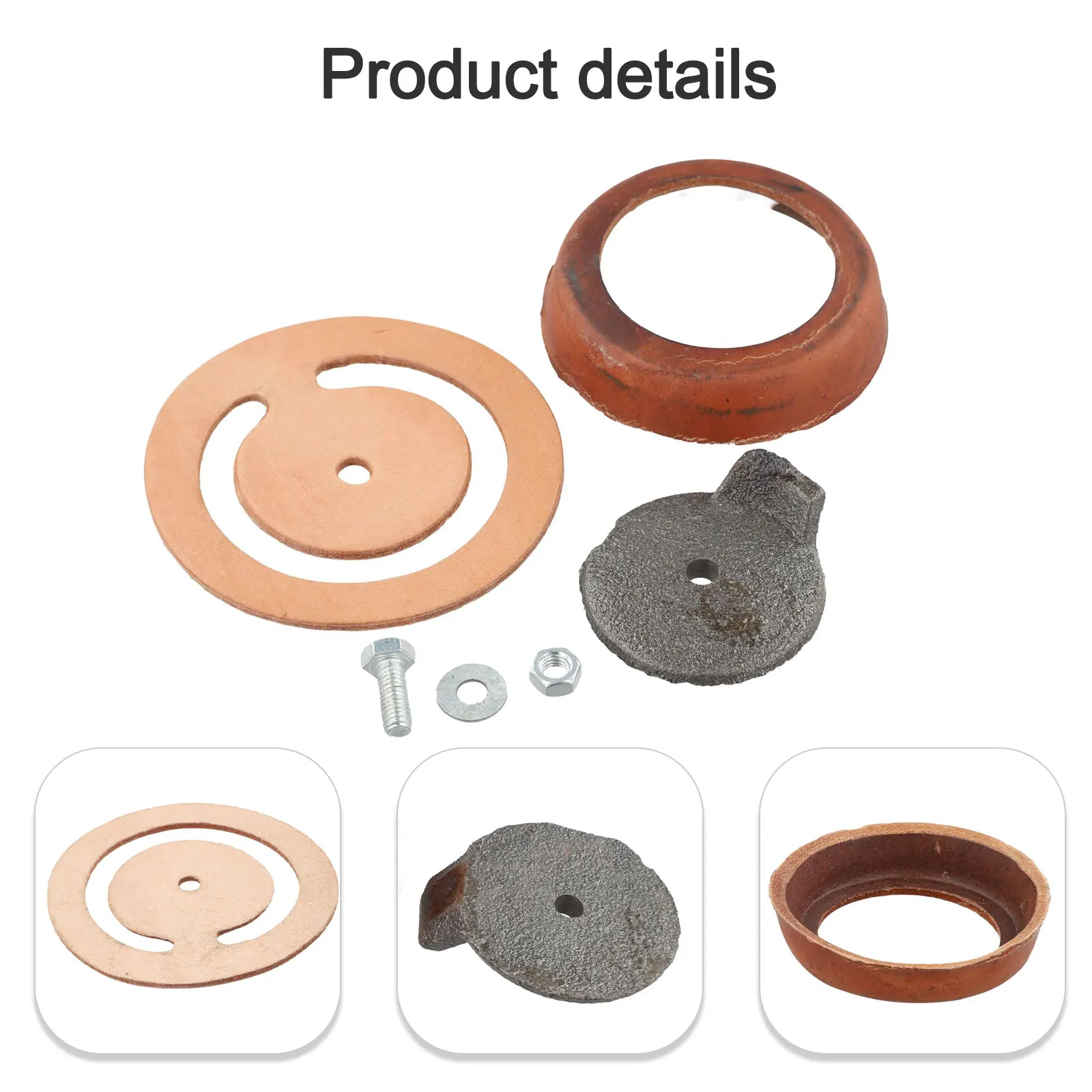 Repair Kit for Simmons For 1160PM500 & No 2 Pumps Includes Cast Iron and Leather Components for Easy Maintenance