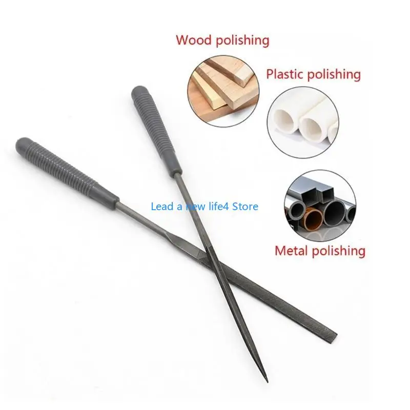Y55E 12pcs Arquivo metal duro metal 160 mm