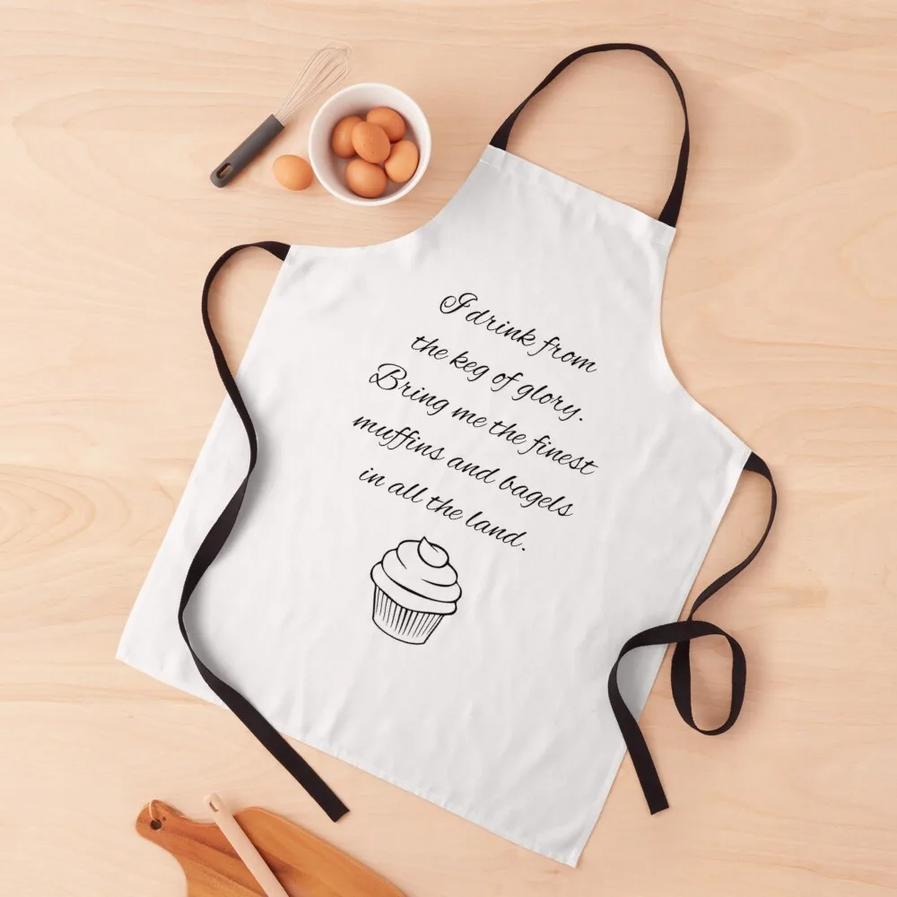 The West Wing - Keg of Glory Apron Kitchen Man Kitchen Household Items Kitchens Men restaurant accessories Apron