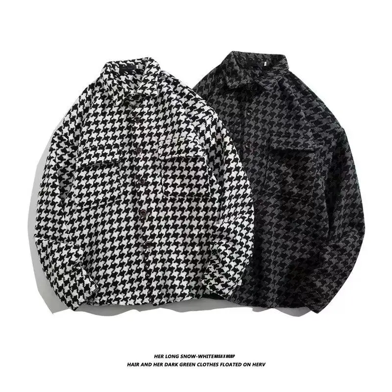 

Повседневная мужская куртка свободного кроя на весну и осень, модная уличная одежда в стиле Харадзюку в Корейском стиле из полиэстера, молодежная верхняя одежда