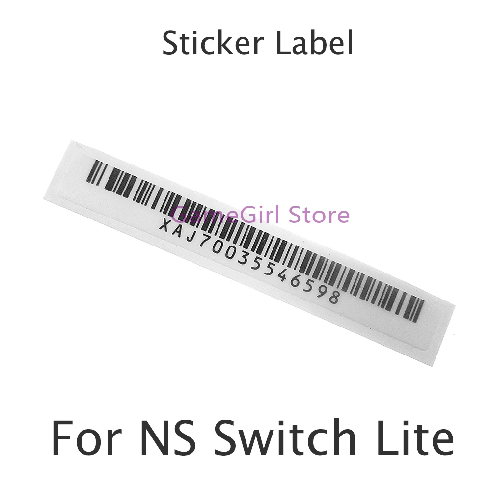 5pcs Replacement For Switch NS Lite Game Console Paste Bar Mark Tag Sticker Label Housing Shell Sticker Label