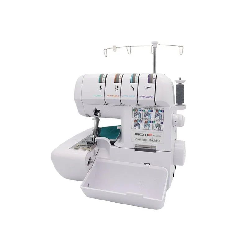 

Household Desktop Four-Line Overlock Sewing Machine Multi-Function Overlocking Confidential Copy Machine