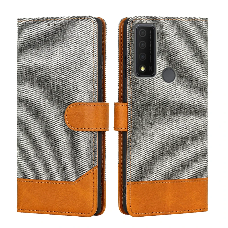 

Original Stand Wallet Phone Case For TCL 20 AX Flip Cover For Carcasas TCL 20 R 5G T767H Bremen 5G Coque Phone Accessories Etui