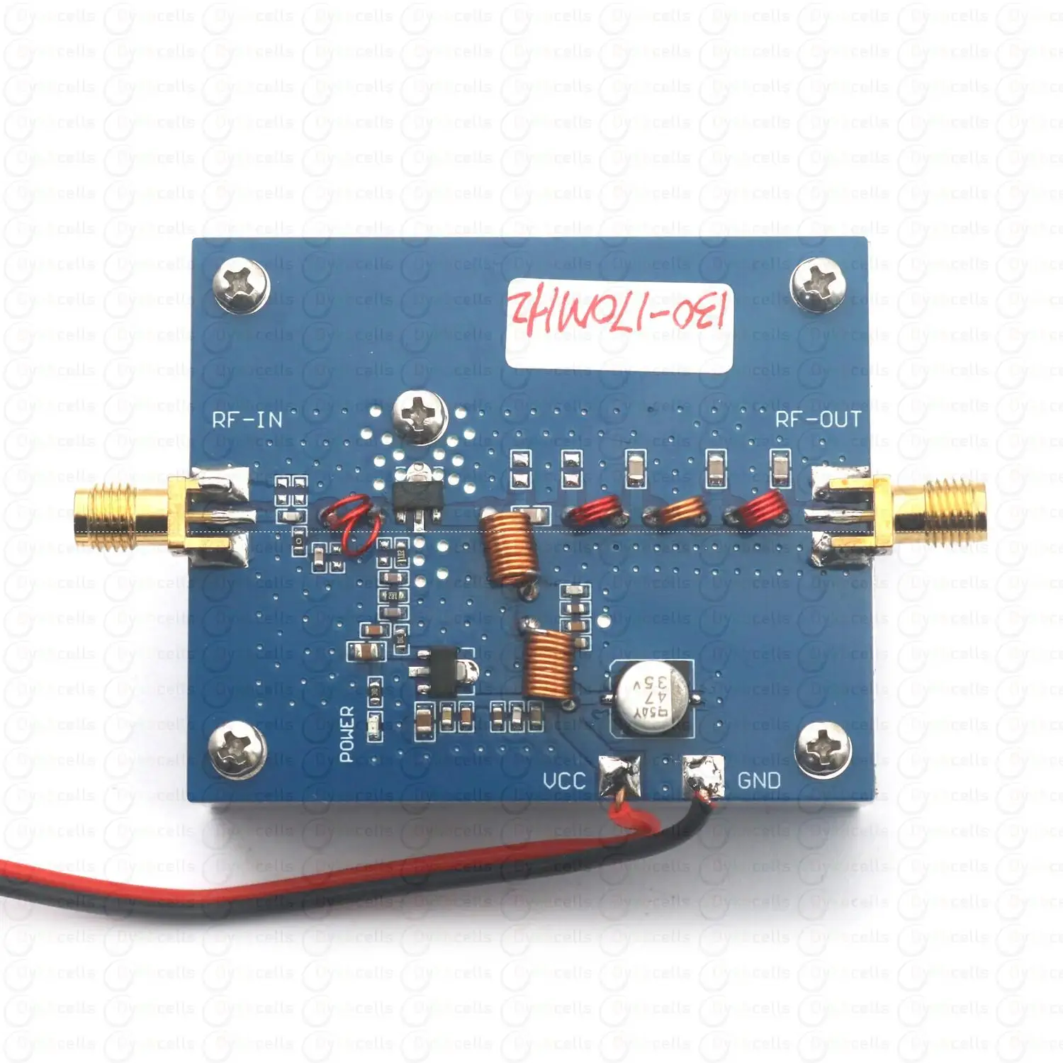 DYKB 8W RF Power Amplifier 88-108MHz 130-170MHz 26-33MHz FM VHF Shortwave HF For Ham Radio Transceiver Walkie Talkie SDR Antenna