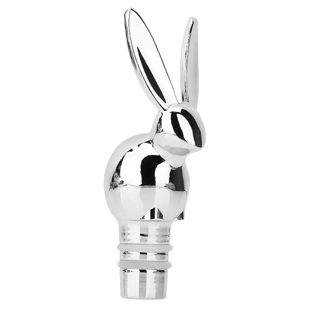 

Wine Bunny Head Bottle Stopper Mother Animal Ears Zinc Alloy Stoppers for Party