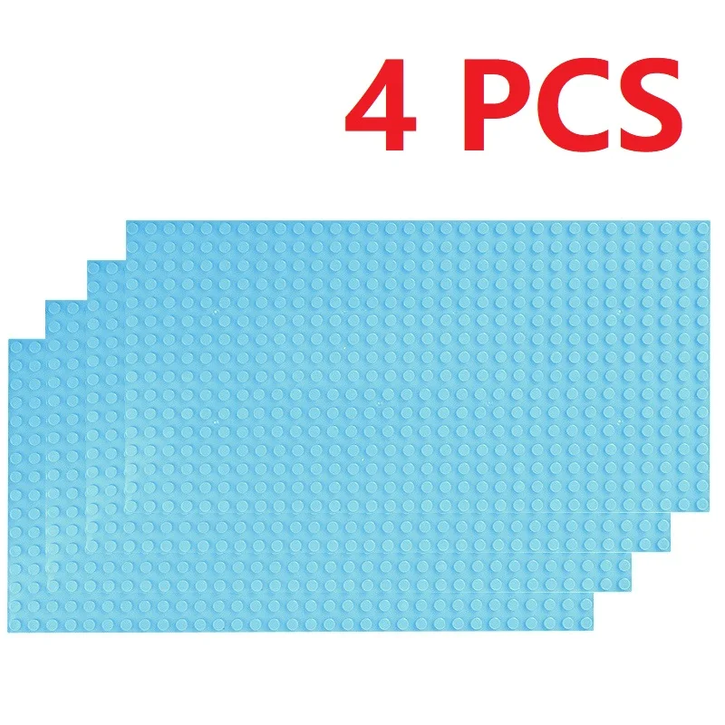 4 Stuks Basisplaten 32x32 16x32 Dots Klassieke Basisplaten Blokken Plastic Bouwstenen Montage Compatibel merk MOC Vrienden Stad