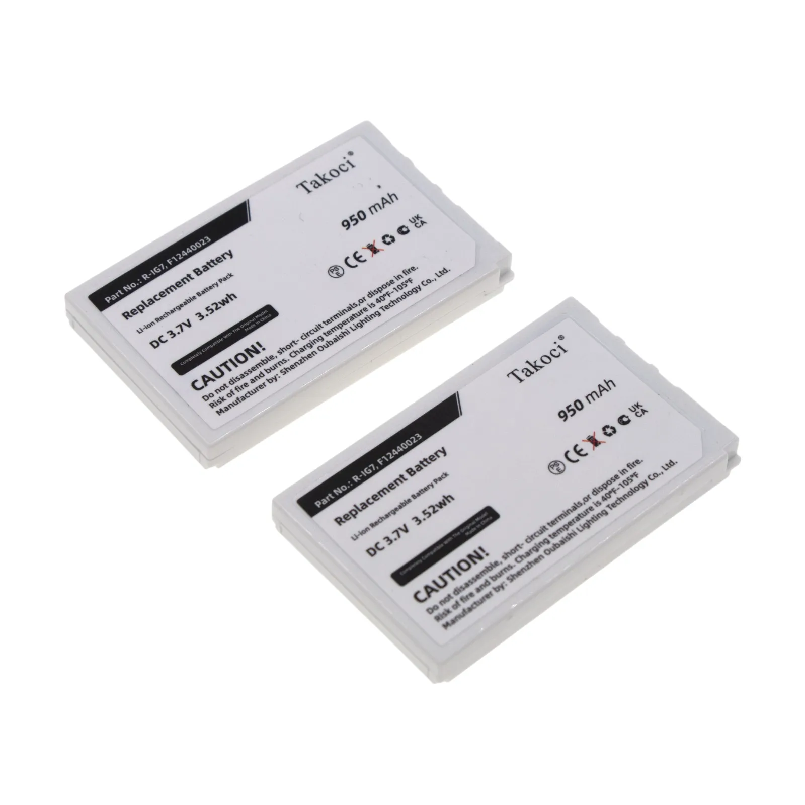 

Replacement Battery 950mAh for Harman Kardon,Logitech,TC30,Harmony One, Harmony 720 Pro,190304-200, R-IG7, F12440023