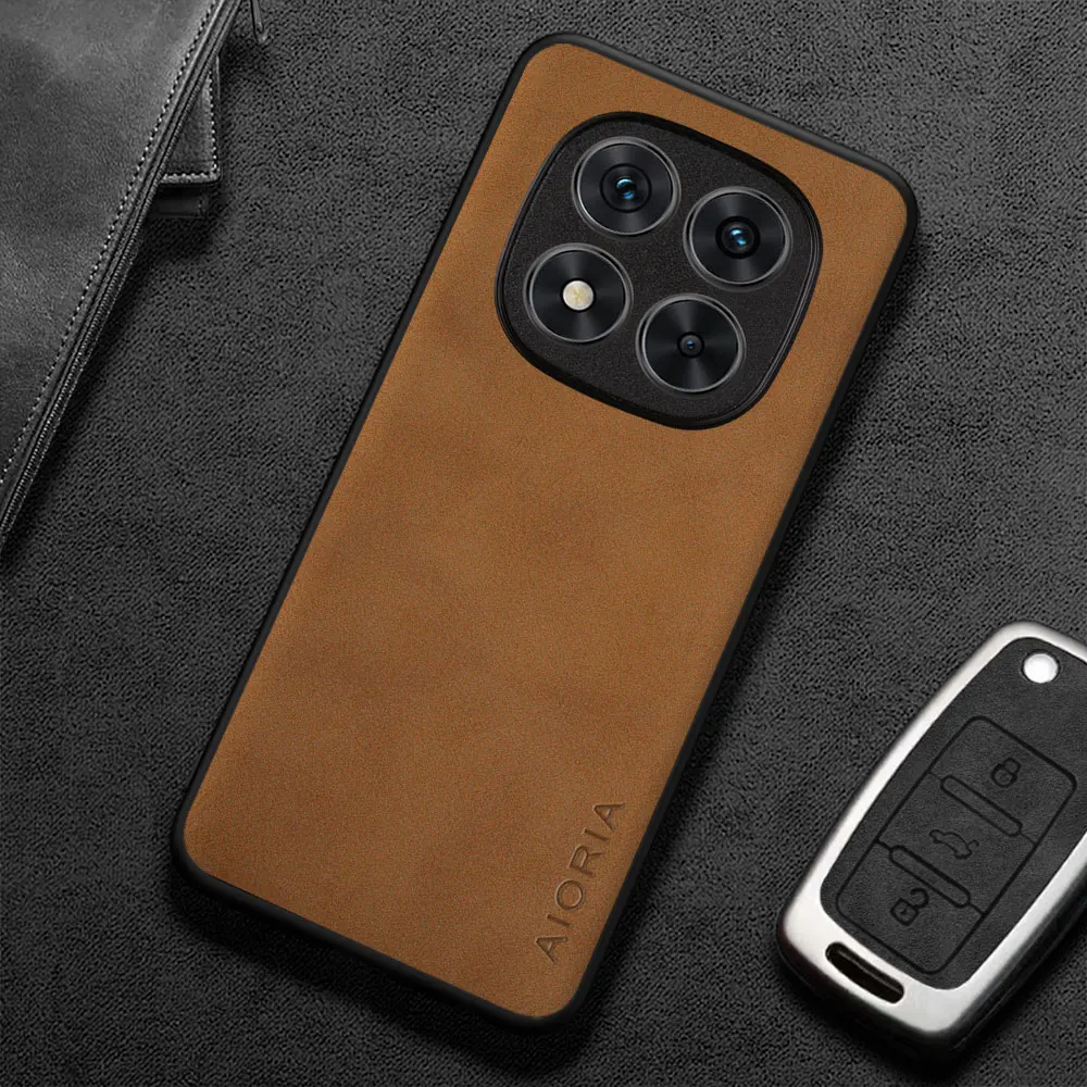 Etui na Xiaomi Redmi Note 14 Pro Plus 14 4G 5G Modne Wytrzymałe Skórzane PU Etui na Telefon Redmi Note 14 Pro