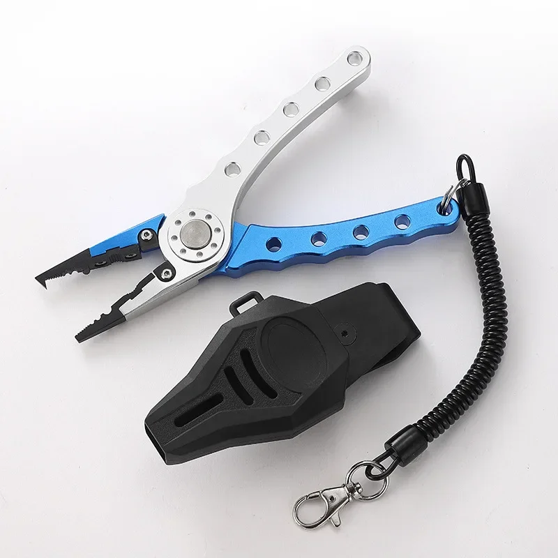 Aluminum Alloy Fish Line Cuttier Multifunctional Hook Remover High Chromium Steel Fishing Plier Fishing Tackle Tongs Accessories