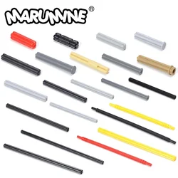 Marumine Technology Brick Parts Cross Axle Car Model Rod Connector DIY Block Accessories 32062 4519 3706 32073 44294 3707 60485