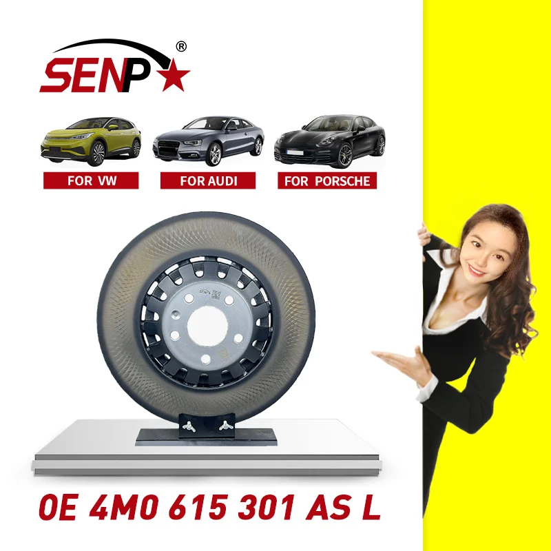 Wholesale Car part Brake disc 4M0 615 301 AS for Audi A6L A7 Q8 Q5 Q7