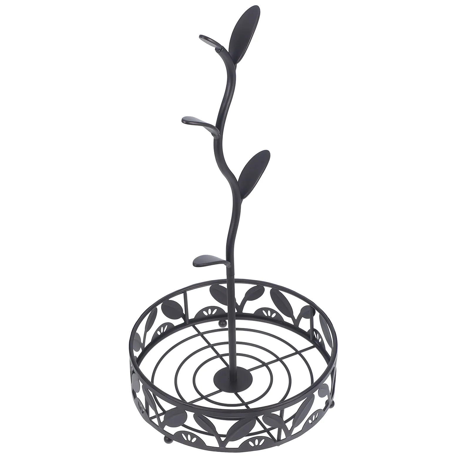 

Storage Tray Rack Coffee Mug Tree for Counter Hanger Multifunction Household Cup Stand Hanging Iron