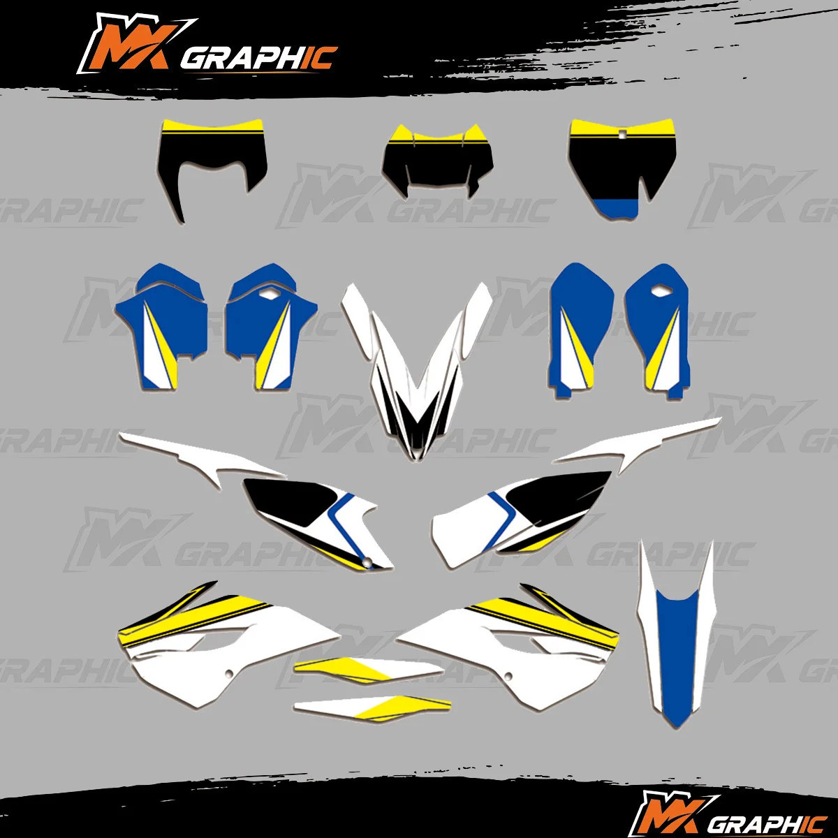 

Motorcycle Decal Sticker Graphic Decal Kit for Husqvarna 125 250 350 450 TC FC FS TX FX 2014 2015 TE FE 2014 2015 2016