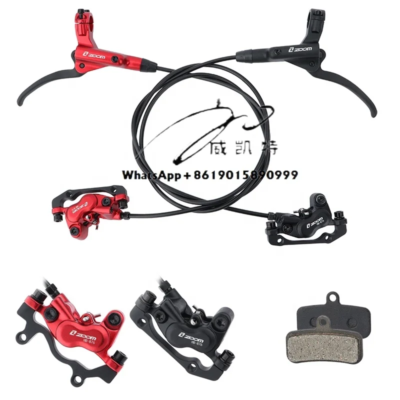 

HB-876 MTB 4 Piston Hydraulic Disc Brake 800mm/1400mm Mountain Bike Bicycle Oil Brake