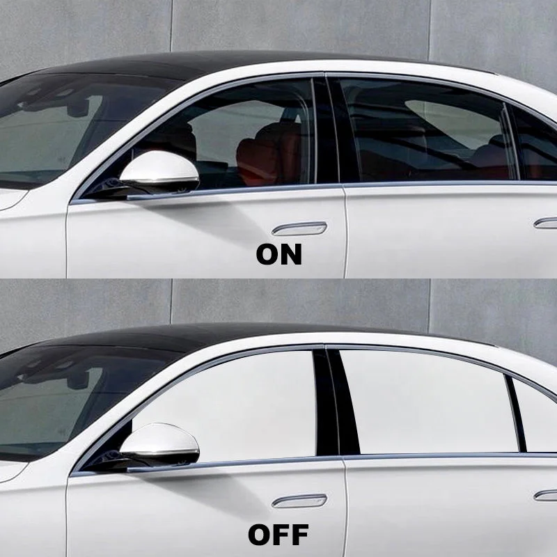 Smart PDLC Privacy Car Window Film Tint PVC Electric Tint Film Remote Control