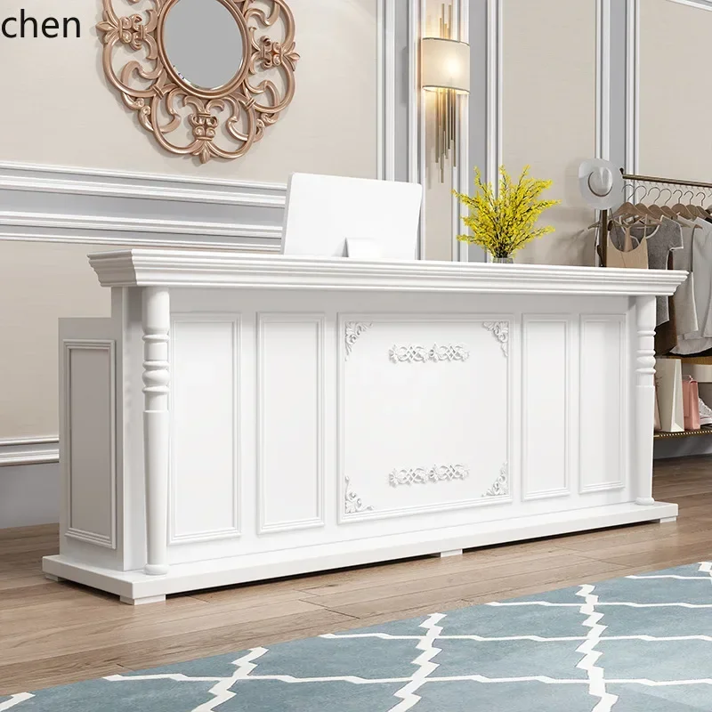 HYS Cashier Reception Desk Clothing Store Barber Shop Beauty Salon Cashier Bar