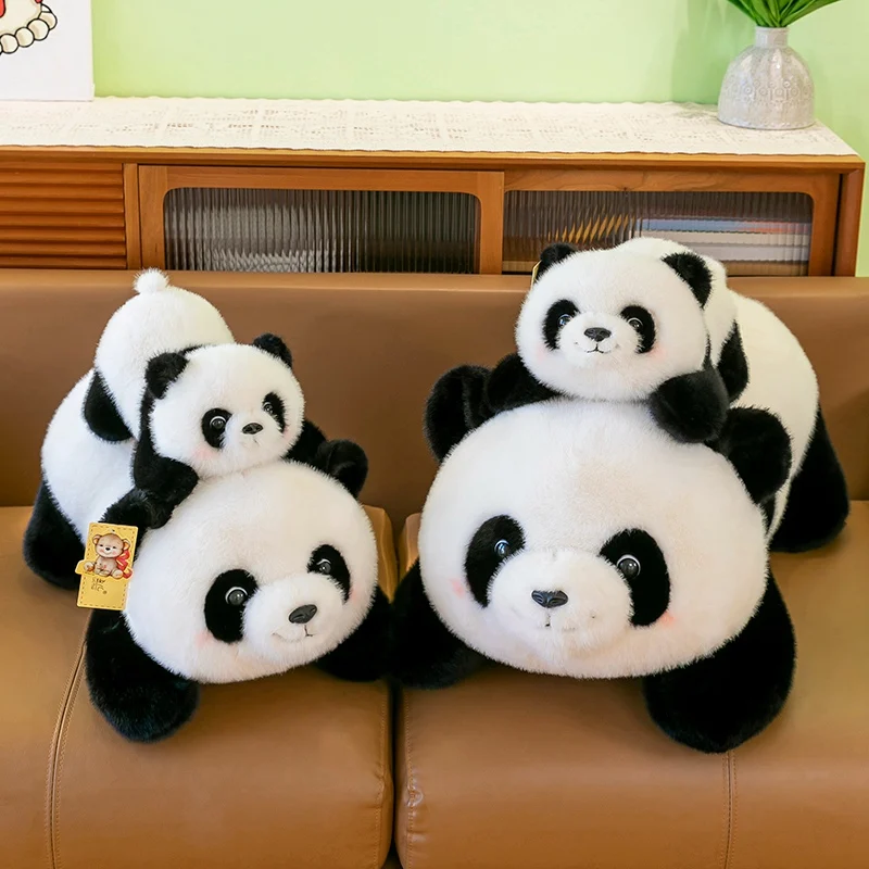 

30-55cm Cute Lying FUBao Panda Plush Pillow Toy Kawaii Stuffed Animals Panda Plushies Doll Anime Soft Kids Toys Girls Gift Decor