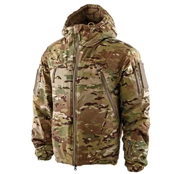 Winter Jacket Hunting Tactical  Waterproof Windproof Resistant High Cold Keep Warm Coats  Outdoor Hiking Hunting Clothing