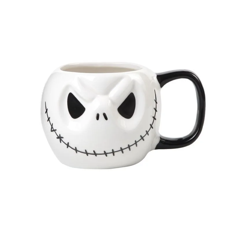 Hot The Nightmare Before Christmas Keramische Kop Cartoon Jack Skellington Waterkop Koffiekopje Halloween Cadeau