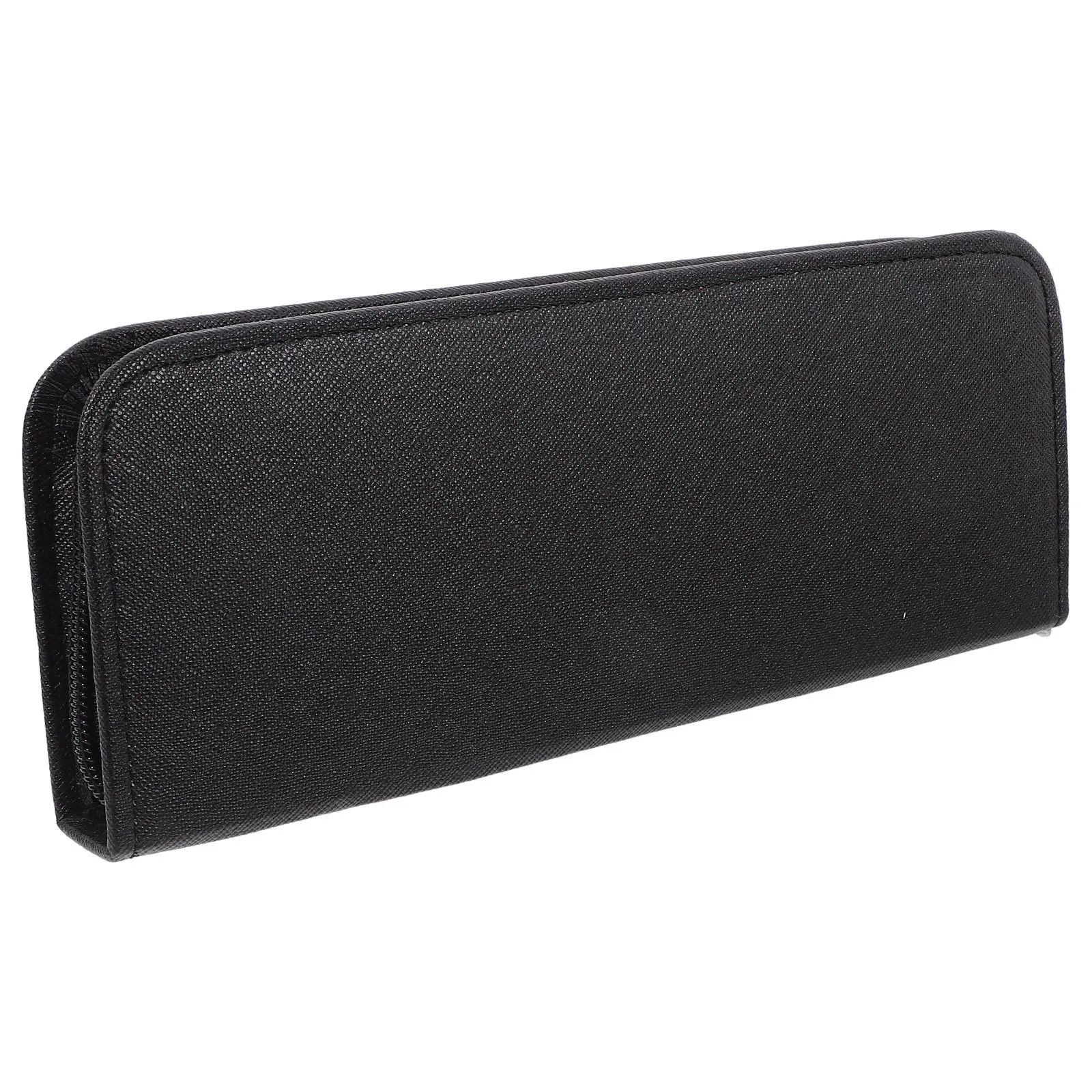 

1Pcs Hair Scissors Storage Pouch Premium PU Compact Scissor Bag Zipper Carrier for Salon Hairdresser Barbers Hairdressing