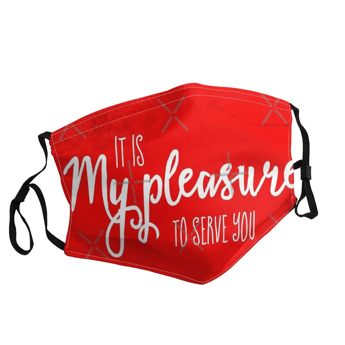 Red My Pleasure Fashion Trend Masks Cheap Things