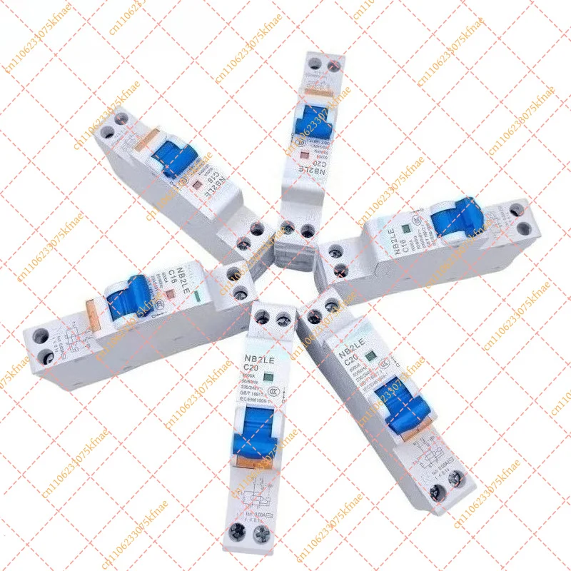 for CHINT NB2LE Type A RCBO 1P+N 30mA 10A 16A 20A Residual Current Leakage Circuit Breaker