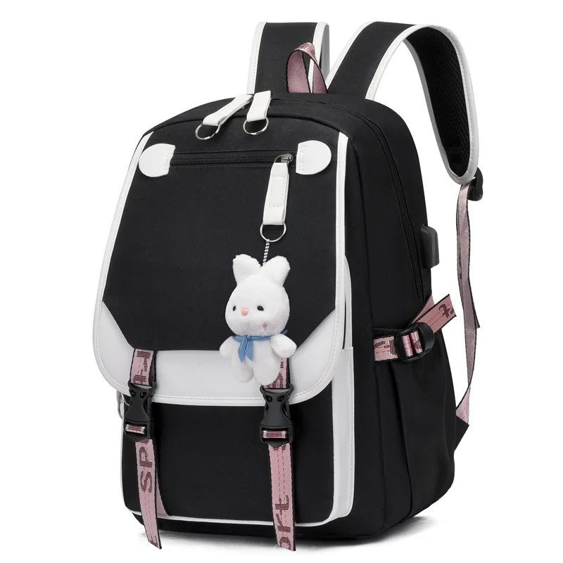 Mochila Escolar Kawaii para Meninas, Sacos De Crianças Bonitos, Bookbag Impermeável, Grande Bolsa De Ombro De Viagem, Adolescentes Estudante universitário