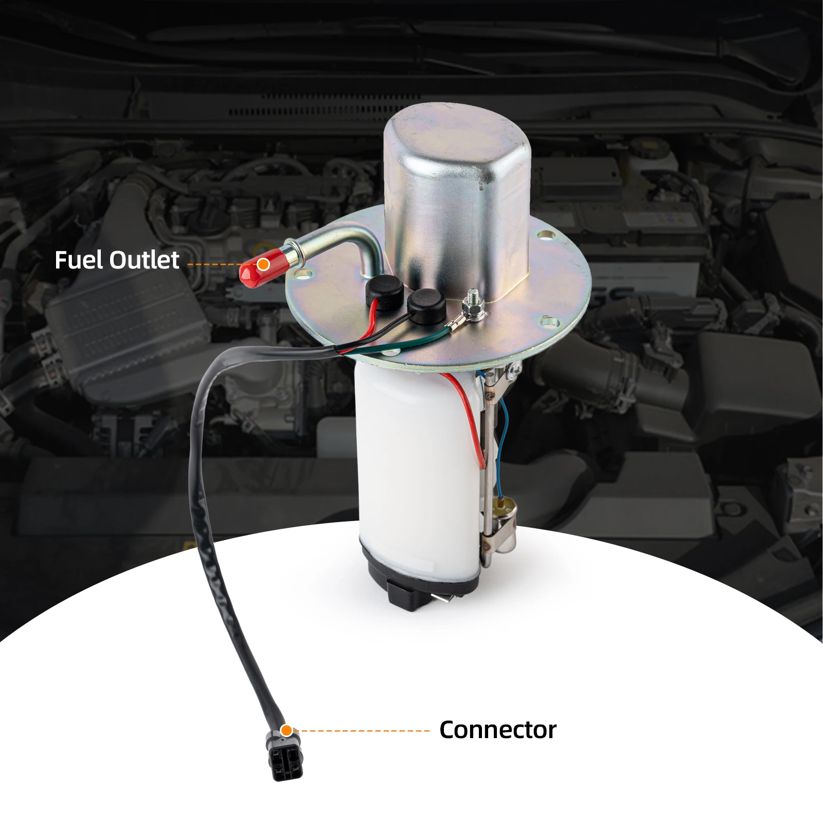 Fuel Pump Module Assembly Fit Kawasaki Ninja ZX-6R ZX6-RR 2005-2006