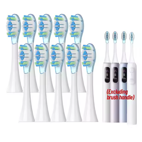 For Xiaomi Mijia Sonic Sweep Cushioned Care Tooth brush Pro Electric Toothbrush Head Mes609/610 Sealed Package Bristle Nozzle
