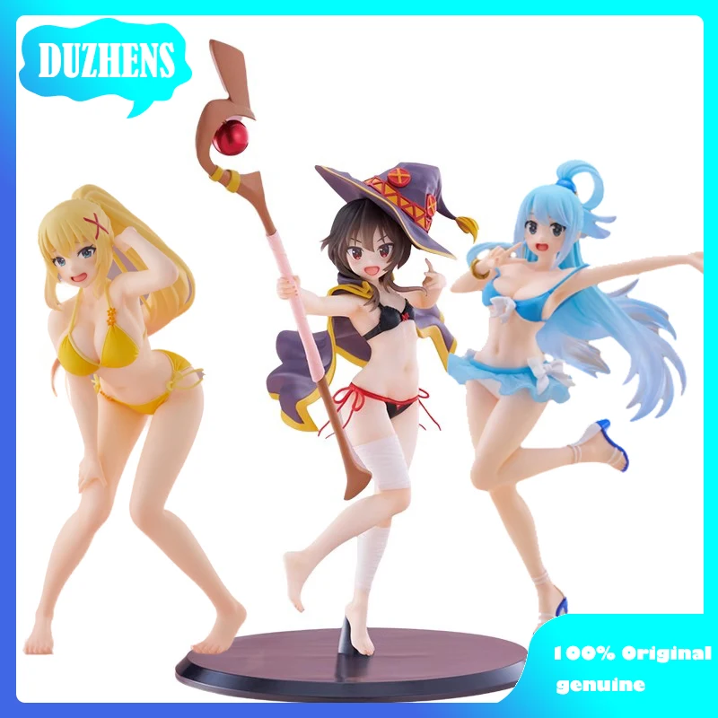 

Konosuba Original Genuine TAITO Coreful God's Blessing on This Wonderful World Aqua Action Figures PVC Model Toys Birthday Gifts