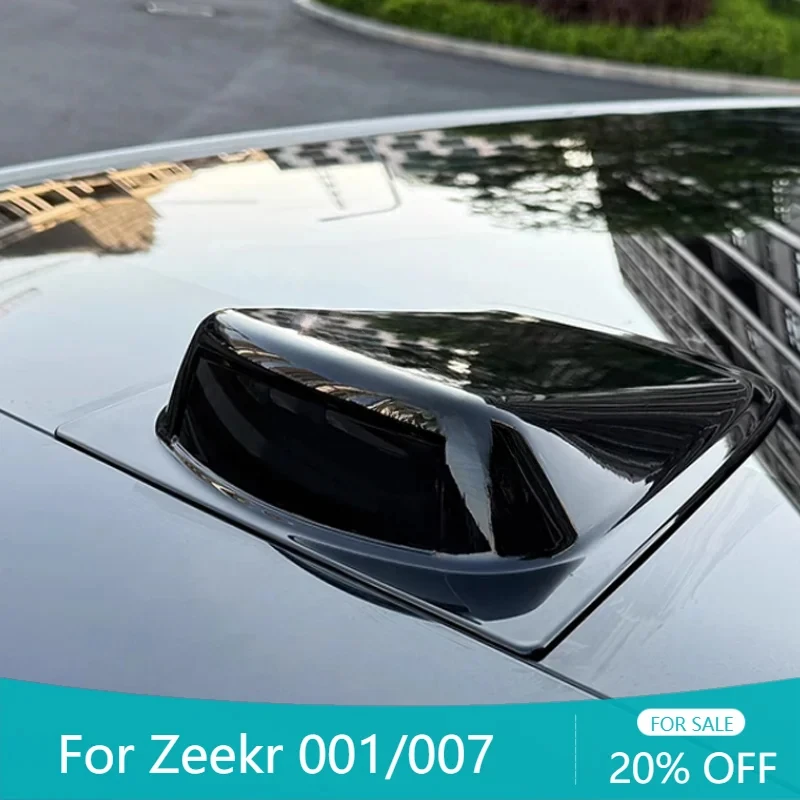 

Car ABS Radar Decorative Cover Bright Black Modification Accessories Cover For Zeekr 001 007 2022 2023 2024