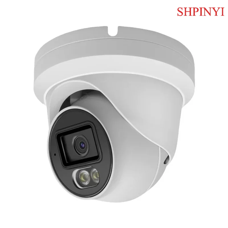 

POE NVR 6MP IP/сетевая полноцветная турельная камера со звездным светом, гуманоидная/обнаружение транспортных средств, 3,6 мм, камера наблюдения с фиксированными линзами