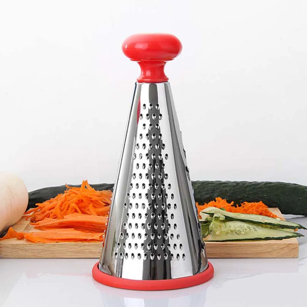 

1Pcs Stainless Steel Three-Sided Vegetable Grater Slicer 9 Inch Practical Kitchen Gadget Potato Cucumber Tomato Carrot Slicer