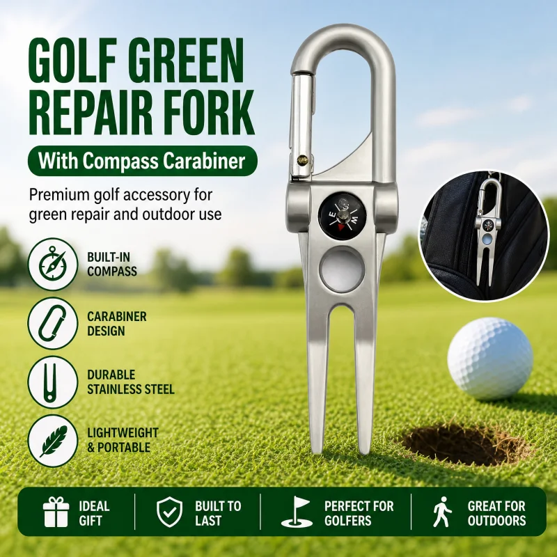 Golf Equipment Gifts - 창의적인 디자인의 골프 용품: 나침반과 아연