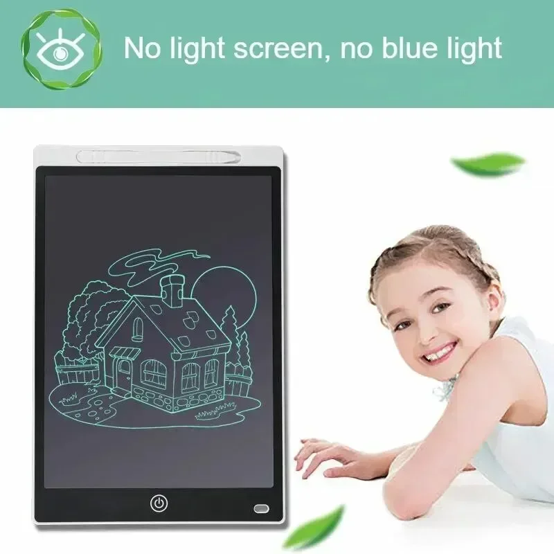 1Pcs Colorful Electronic Graffiti Writing Board Reusable LED Light Hand-painted Drawing Board Suitable for Kids and Adults