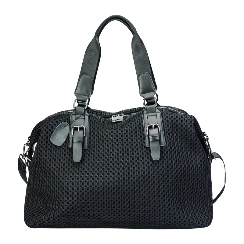 Large Capacity Travel Handbag Designer Casual Women Bag Nylon Cloth Mesh Shoulder Bag Shoulder Belt Messenger Bag