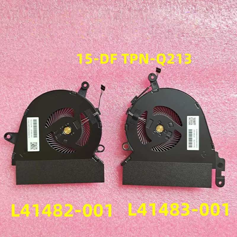 New CPU GPU Fan DC5V 0.5A For HP X360 15-DF L41482-001 L41483-001 L81484-001