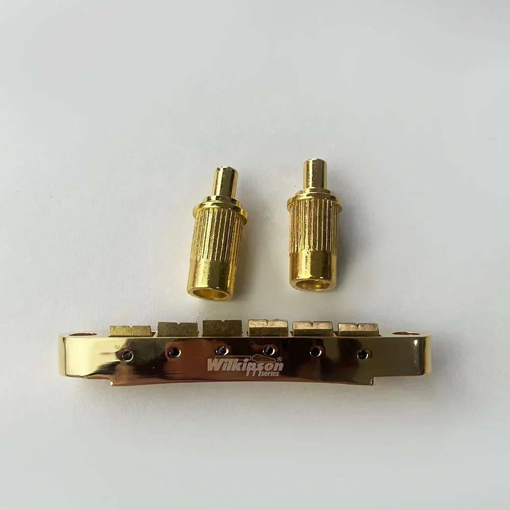 Hot-selling products-Wilkinson lectric Guitar Fixed Bridge Wilkinson Pull String Plate Code Golden